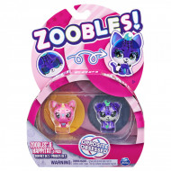 ZOOBLES PACHET ANIMALUTE DE TRANSFORMARE UNICORN SI TIGRU