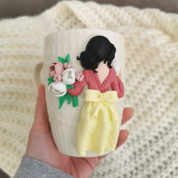 Cana Figurina / flori