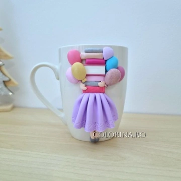 Cana Figurina / carti si baloane