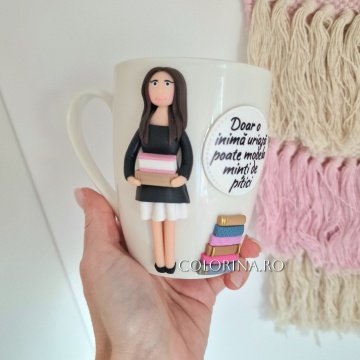 Cana Figurina Educatoare/ Învățătoare