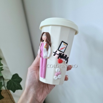 Pahar 'to go' Dr. Cardiolog - Img 2