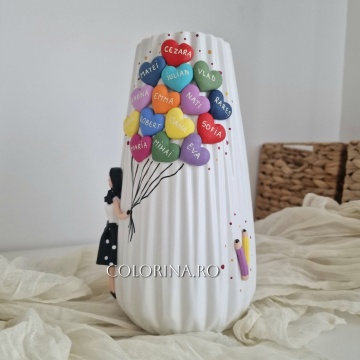 Vaza Învățătoare - baloane (15 copii) - Img 4