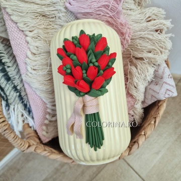 Vaza Buchet cu lalele