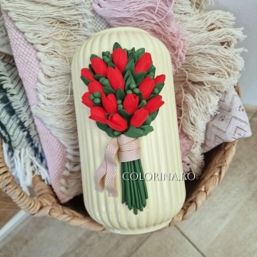 Vaza Buchet cu lalele