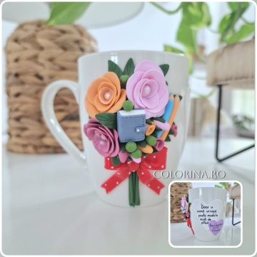 Cana Educatoare - buchet flori
