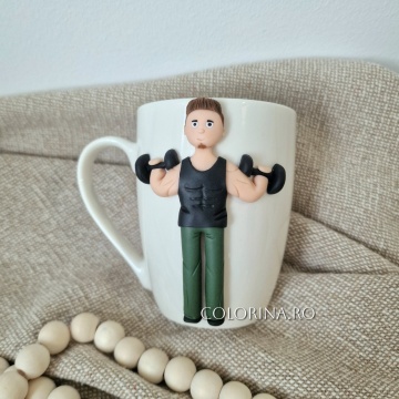 Cana Figurina 3 - pasiuni (fitness)