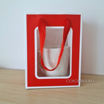 Punga cadou/ roșu - Img 3