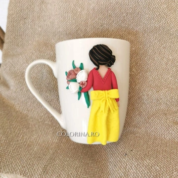 Cana Figurina / flori 3