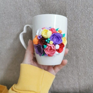 Cana Flori multicolore