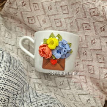 Cana Plic cu flori 4
