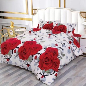 Ágyneműhuzat-garnitúra, Rose, 4 részes, Cocolino (korall gyapjú)