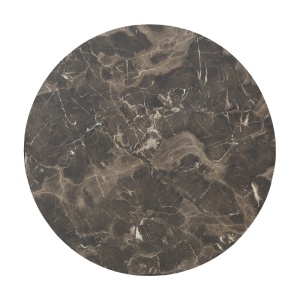 Asztallap, Verhia, Pako World, sötétszürke, márvány hatású, 12 mm, 69 cm