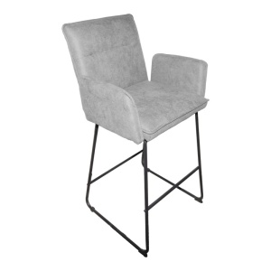 Bárszék, Essential, szürke, 57x64.5x107 cm