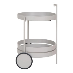 Carucior bar Beja, Gri, 42x40x61 cm