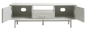 Comoda TV PALMA, Gri deschis, 45x50x140 cm - Img 3