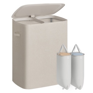 Cos de rufe Brosi Bej 56x40.5x70 cm