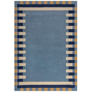 Covor Lois Scallop Kai Wool Albastru 120X170 cm, Flair Rugs - Img 2