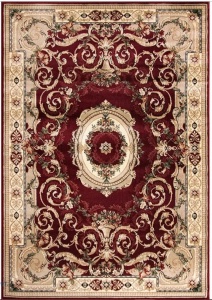 Covor, Lotos, Grena, 60x110 cm, Delta Lotos 15002 210 - Img 3