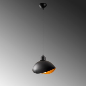 Csillár Sivani, fekete, 28x15x112 cm - Img 4