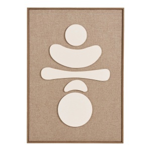 Decoratiune de perete Diva, Maro, 2.5x50x70 cm - Img 5