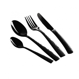 Evőeszközkészlet szett 24 darabos, Mirror, fekete BH/2618NA