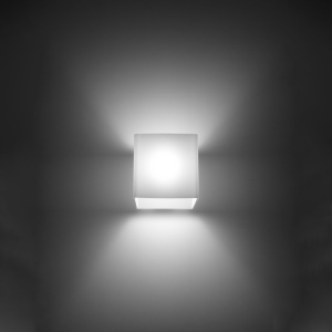 Fali lámpa, Rico, fehér, 10x12x10 cm - Img 3