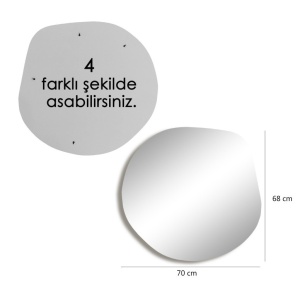 Fali tükör, Asso - Img 6