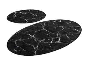 Fürdőszobai szőnyeg szett 2 db, Marble