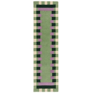Futószőnyeg, Lois Scallop Kai Wool, Flair Rugs, rózsaszín, 60X230 cm - Img 2