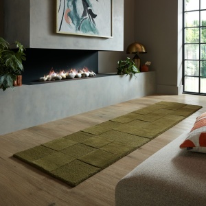 Futószőnyeg, Moderno Caro, Flair Rugs, zöld, 60X230 cm