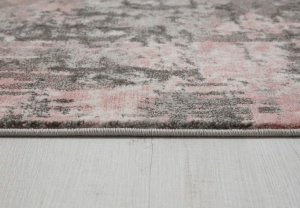 Futószőnyeg, Wonderlust, Flair Rugs, szürke/rózsaszín, 80X300 cm - Img 5