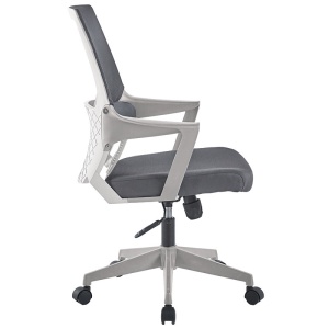 Irodai szék Fragrant, szürke textil háló - Img 3
