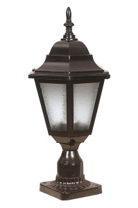 Kültéri fali lámpa, 68206, fekete, 47x23 cm