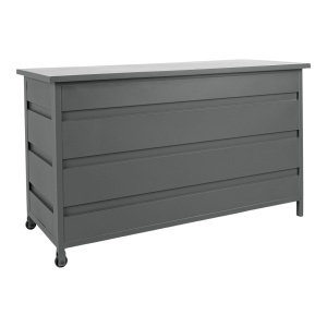 Lada depozitare pentru perne Cassis, Gri, 82x160x85 cm