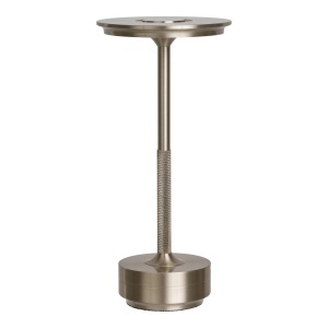 Lampa de masa Lyneham, Argintiu, 13x13x28.5 cm - Img 5