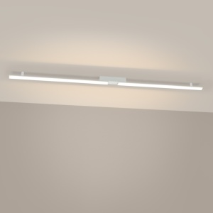 LED-es csillár, Lagom, 3000K, fehér, 181x4x7 cm - Img 3