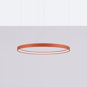 LED-es csillár, Rio 78, 4000K, piros, 78x78x150 cm - Img 2