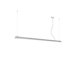 LED-es függőlámpa 3000K, Pinne, szürke, 200x6x150 cm