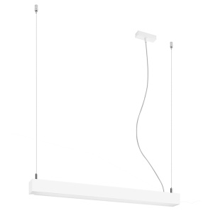 LED-es függőlámpa 4000K, Pinne, fehér, 67x6x150 cm