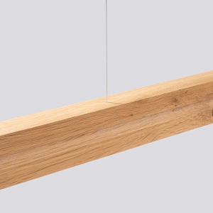 LED-es függőlámpa 4000K, Skog, tölgy, 150x5.5x210 cm - Img 7
