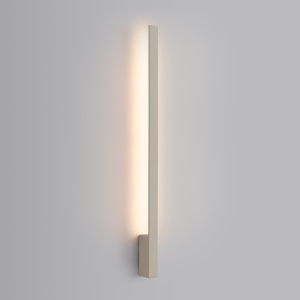 LED fali lámpa, Lahti 90, 3000K, bézs, 4x6.5x90 cm - Img 3