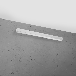 LED fali lámpa, Pinne, 3000K, szürke, 90x6x6 cm - Img 2