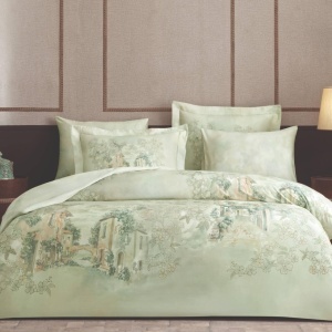 Lenjerie Brise Beige King Size (Bumbac Egiptean)