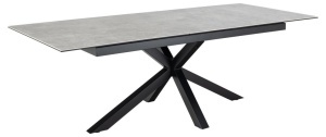Masa dining Heaven, Gri, 76x240x100 cm - Img 8