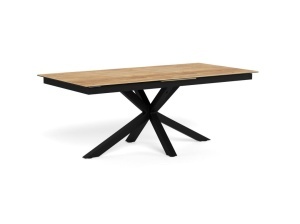 Masa dining Heaven, Natural, 76x240x100 cm - Img 3