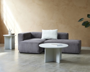 Masa PALMA, Grej, 80x45x80 cm