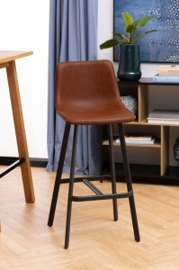Scaun de bar I_Oregon V1, Maro, 103x46.5x50 cm - Img 2