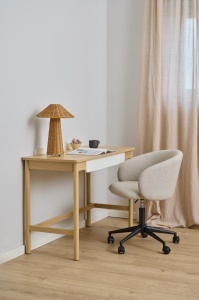 Scaun de birou Eleanor, Bej, 83x56x57 cm