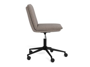 Scaun de birou Flynn, Gri, 77.5x60x60 cm - Img 4