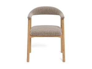 Scaun dining Addi, Bej, 75.5x56x54 cm - Img 5